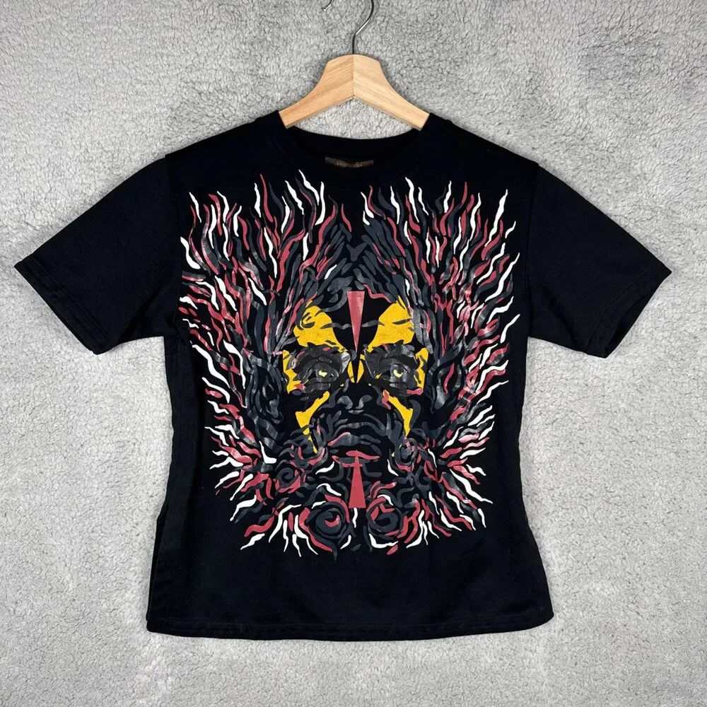 Louis Vuitton Kabuki Short Sleeve T-Shirt Women XS Back Logo